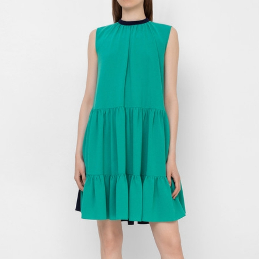 Roksanda Athisa Sleeveless Two Tone Dress